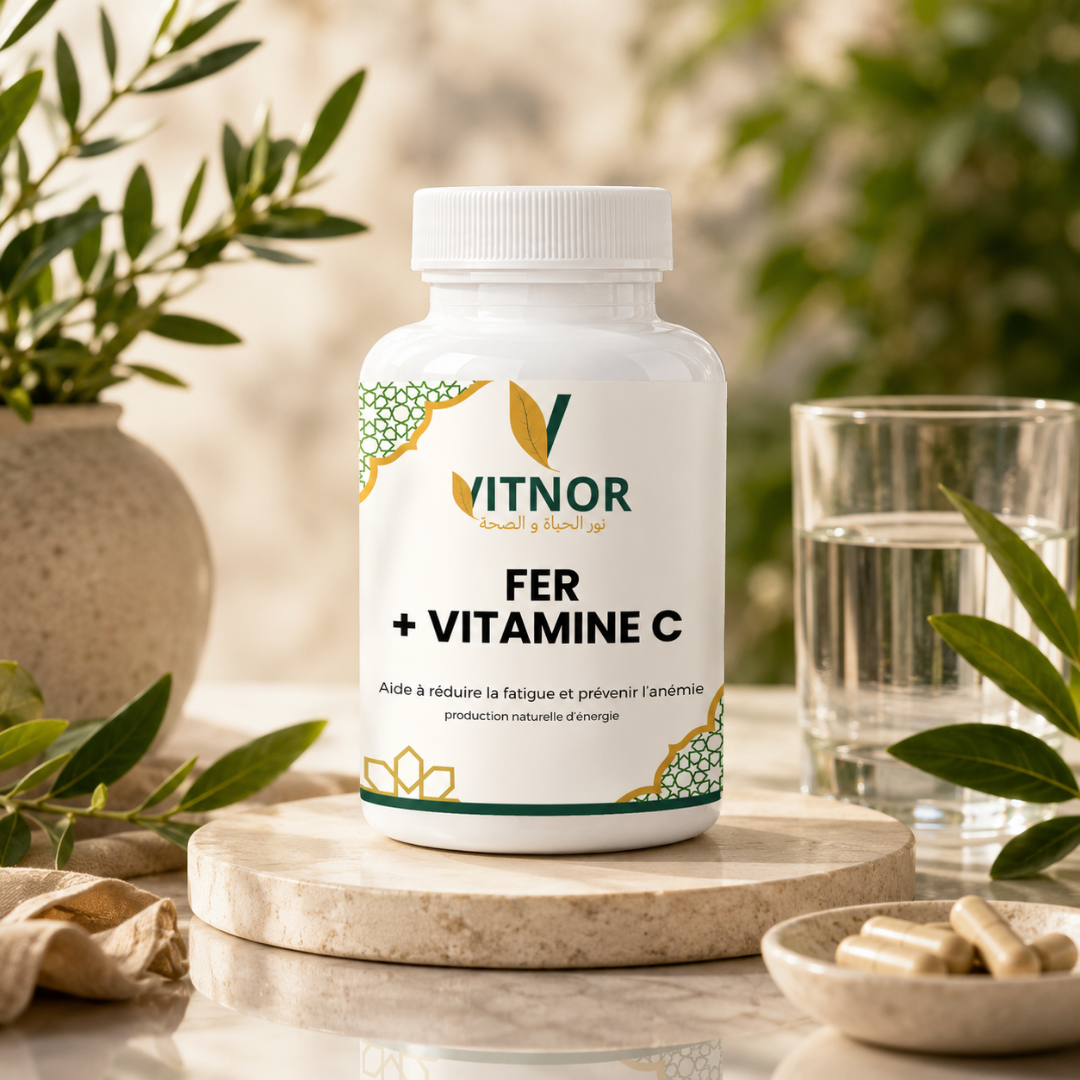 Fer + Vitamine C — الحديد + فيتامين C